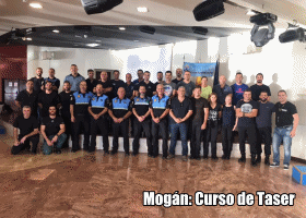 Gran acogida del Curso Básico de Operador Taser, en Mogán (Gran Canaria)