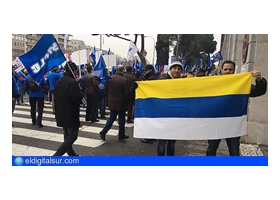 La Policía Local de Canarias estuvo en la manifestación por la jubilación anticipada en Madrid